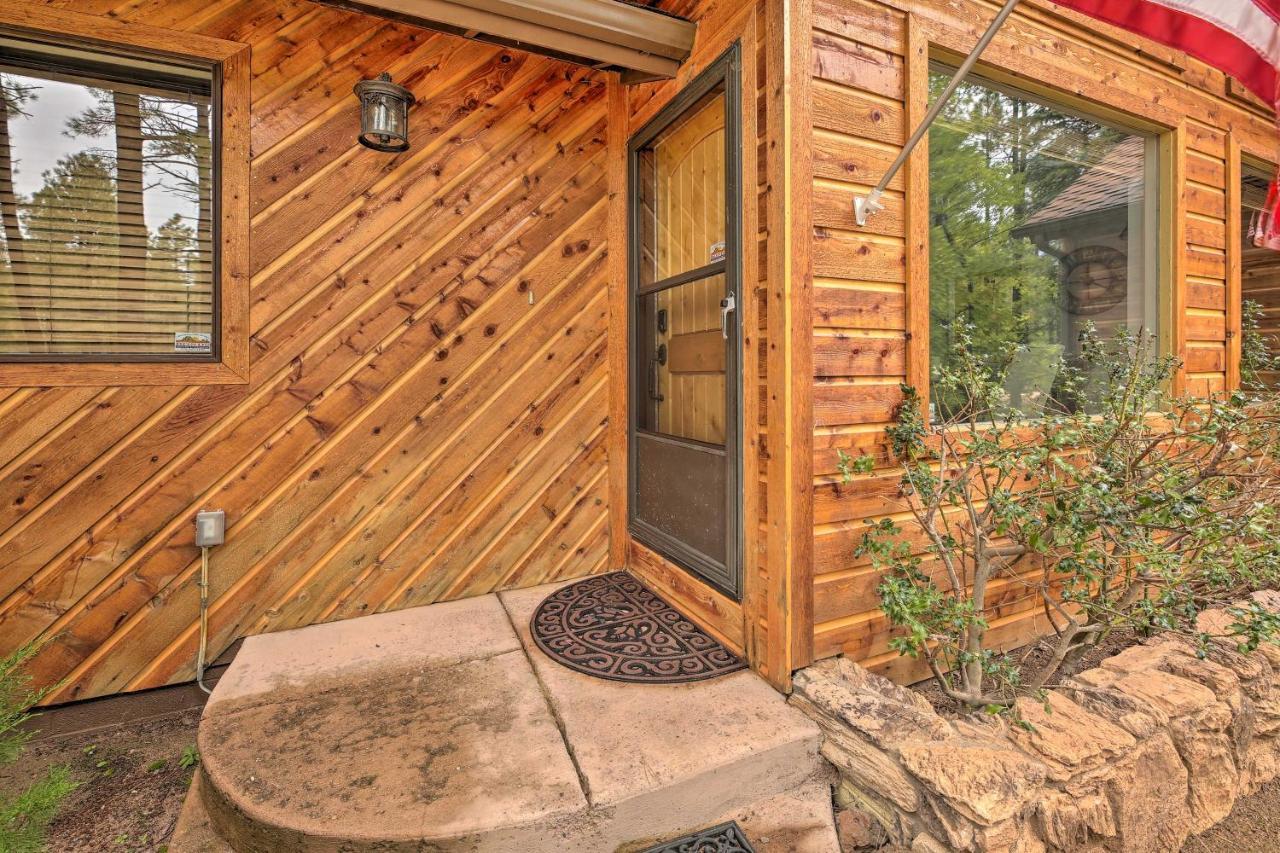 Lush Pinetop Retreat With Large Deck And Wooded Yard! Exterior foto